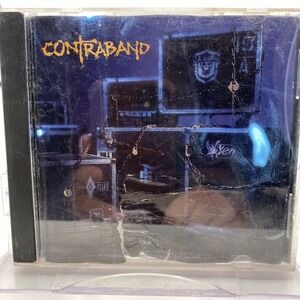 Contraband Self Titled CD 1991 Ratt LA Guns Vixen Shark Island MSG Hard Rock